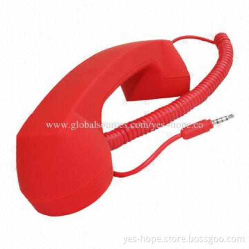 Anti-radiation Retro Handset for Mobile Phones with 20-20,000Hz Frequency Range